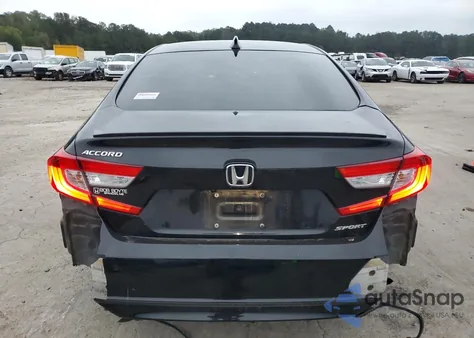 2021 Honda Accord Sport из США, поврежденный, VIN 1HGCV1F3XMA034583